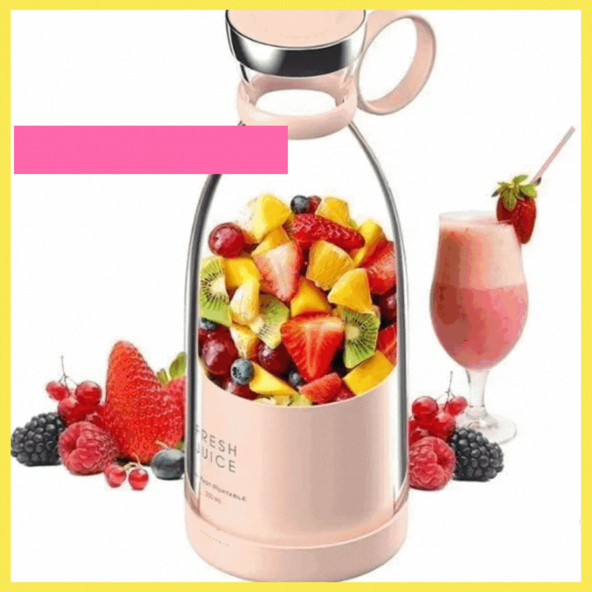 Electric Portable Mini Juicer Bottle